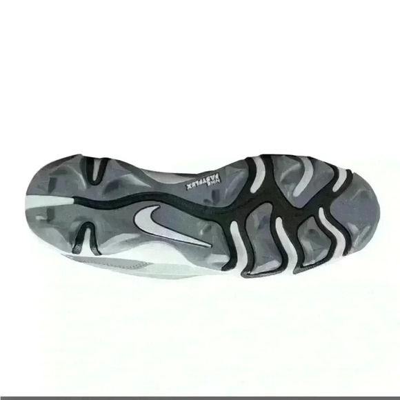 Nike Alpha Huarache Varsity 4 Low Metal Baseball Cleats GRAY | GRAY SZ 15 NWOT - Picture 4 of 10